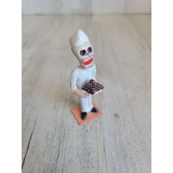 Unique Halloween skeleton fast food server mini figure - Picture 2 of 7